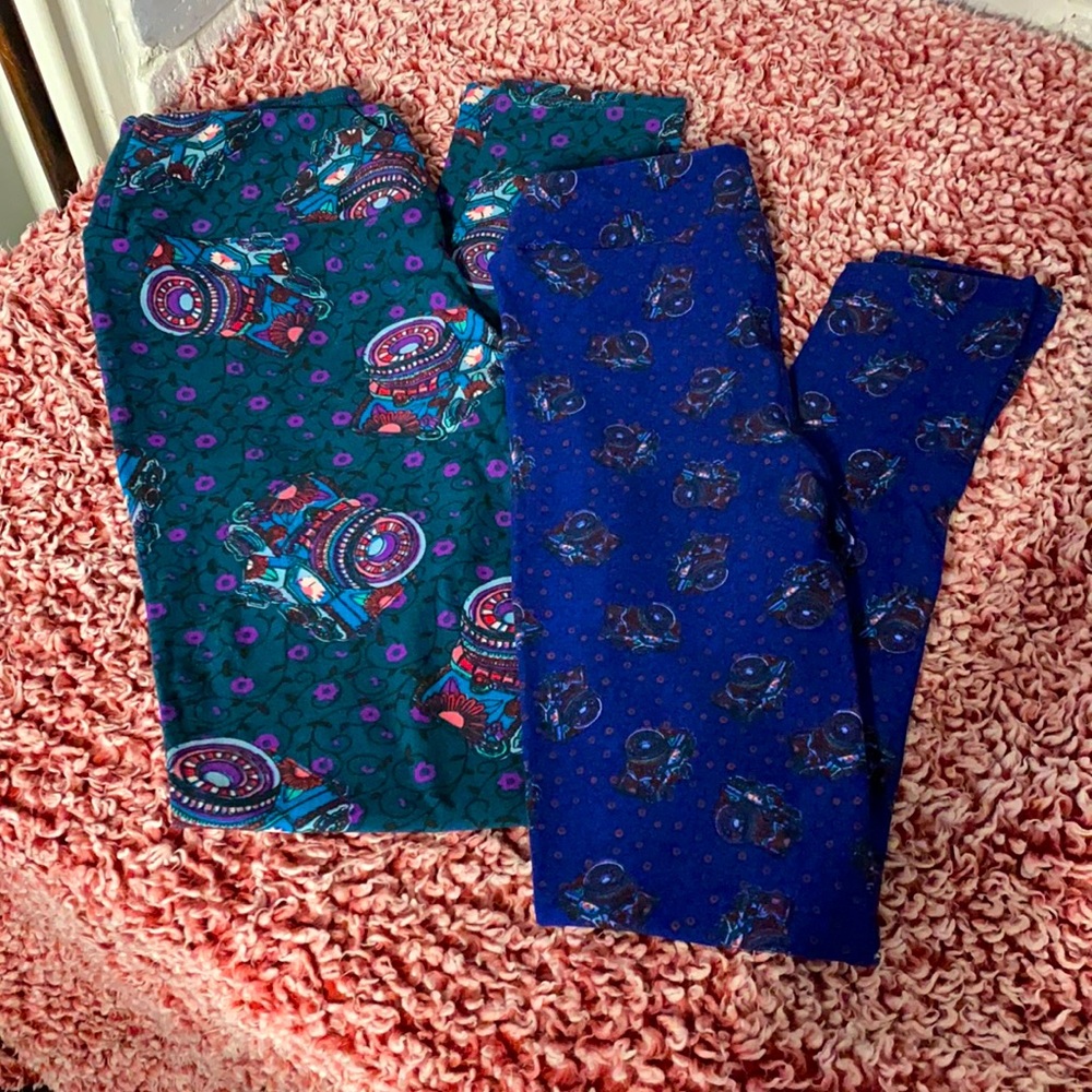 LuLaRoe Camera OS UNICORN Mommy and Me Leggings